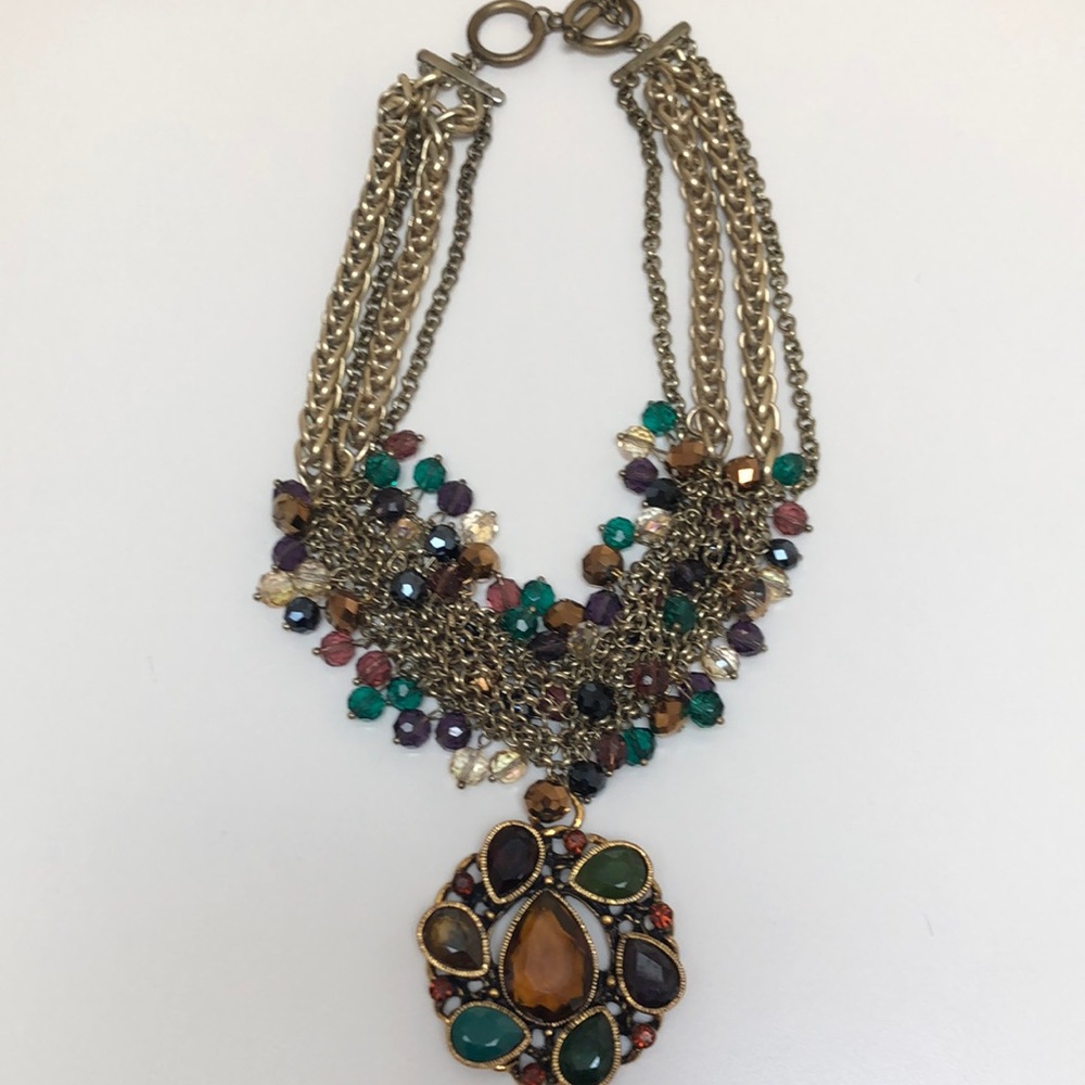 Beautiful costume beaded women’s necklace